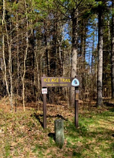 Ice Age Trail Marker