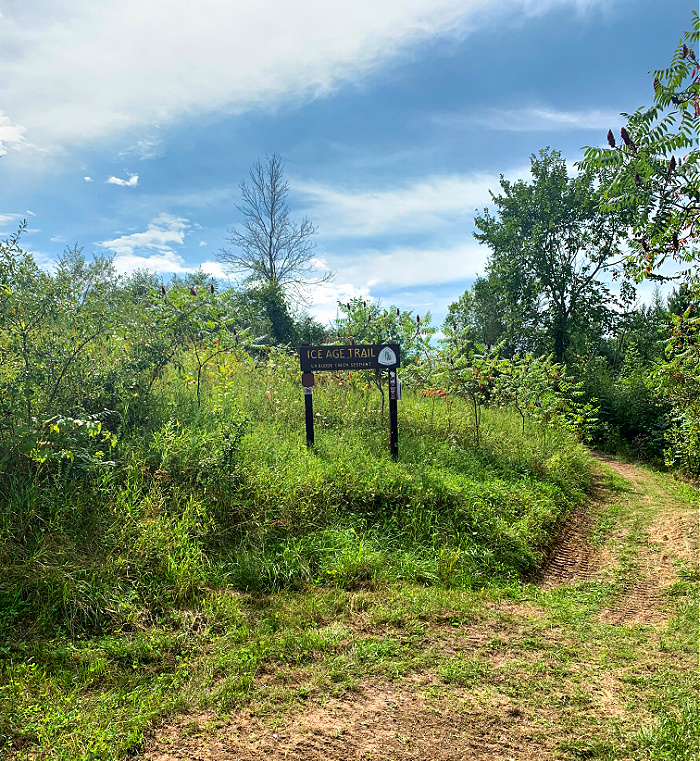 Ice Age Trail Marker