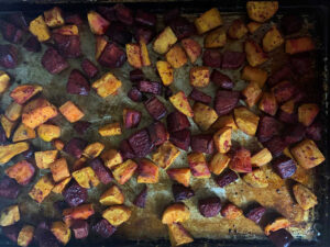 picture of sweet potatoes and beets