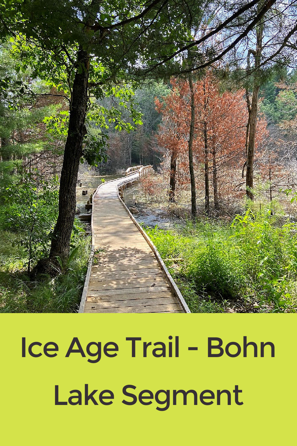 Ice Age Trail - Bohn Lake Segment